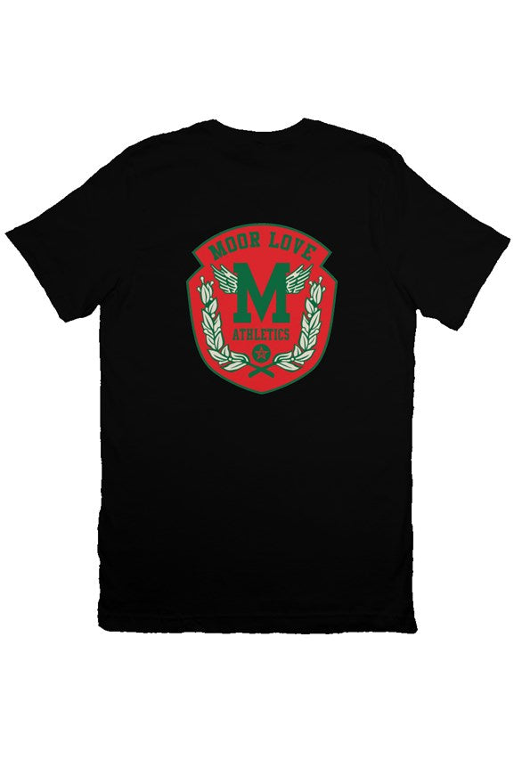MLLM Athletics large chest crest/black-rust and gr