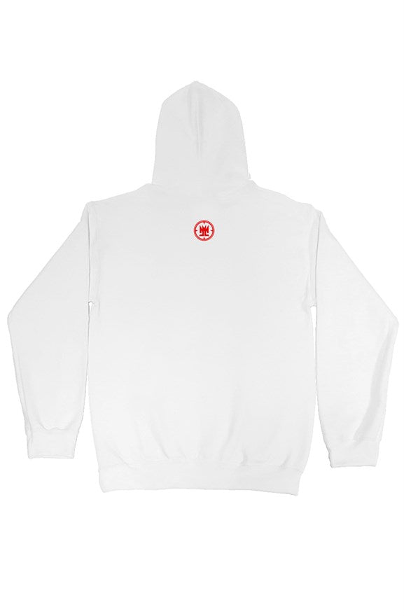 MLLM Athletics Classic white/red pullover hoody (p