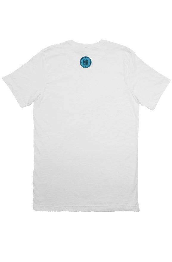 Moor Love Love Moor Tee (white and pastel blue