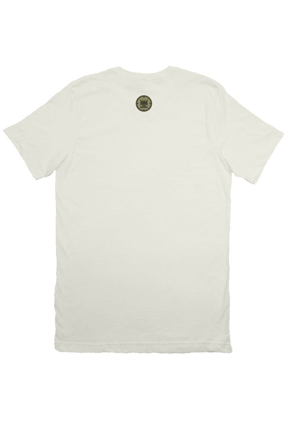 Moor Love Love Moor Tee Shirt (natural with brown and sand