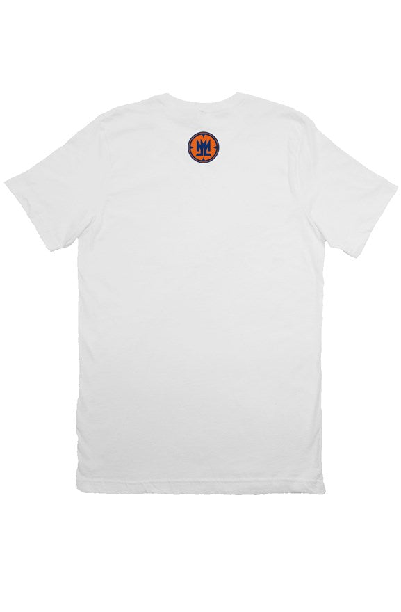 Moor Love Love Moor Tee (white with blue and orange)