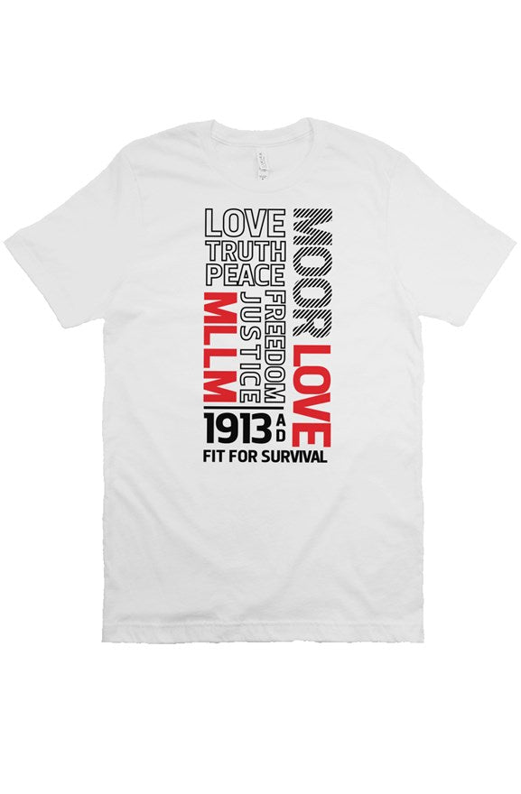 MLLM Fit for Survival Tee (white)