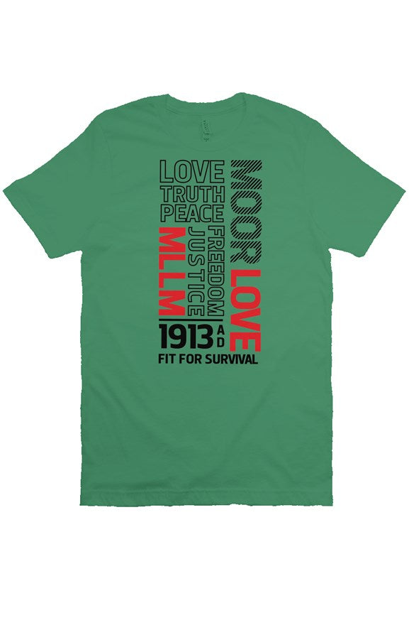 MLLM Fit for Survival Tee (green)