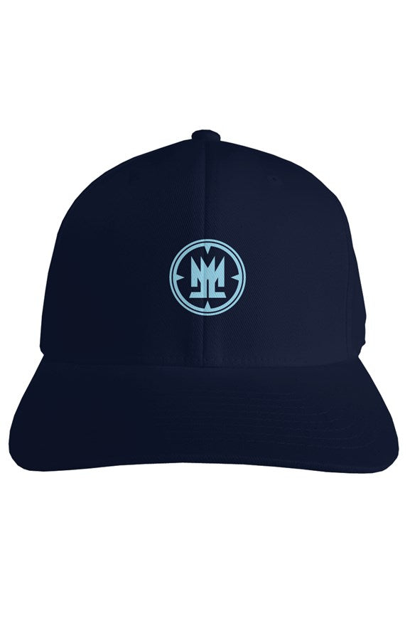 MLLM fitted (navy and Columbia blue)